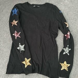 Women’s sweater with stars